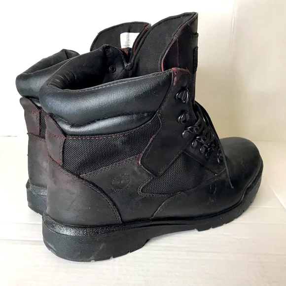 Timberland | Shoes | Timberland Soft Toe Black Leather Work  display picture 1